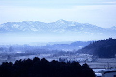 冬の凍てつく風景