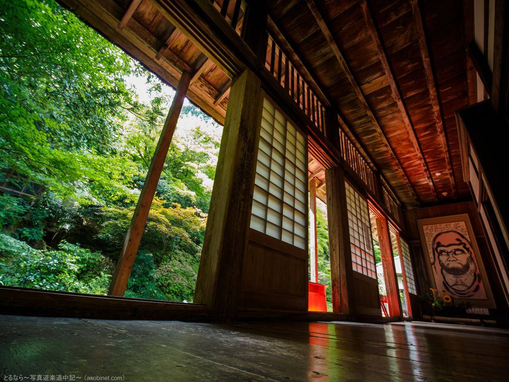 大安禅寺にて１