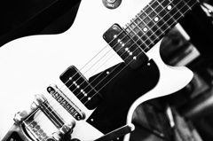 GIBSON　LP　Jr.SP　with　Bigsby