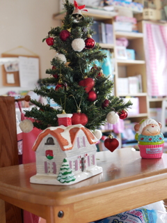 クリスマスツリー準備