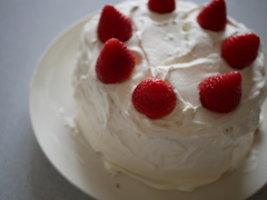 パパお手製　誕生日ケーキ