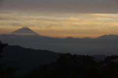 昇仙峡・パノラマ台からの富士山