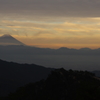 昇仙峡・パノラマ台からの富士山