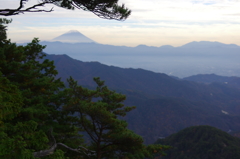 弥三郎岳からの富士山