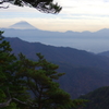 弥三郎岳からの富士山
