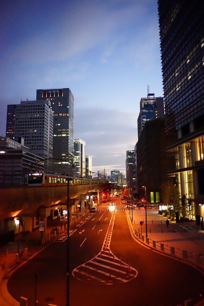 夕暮れグラデーション