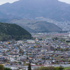 甲斐の盆地から見届ける