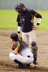 投捕手のコミュニケーション