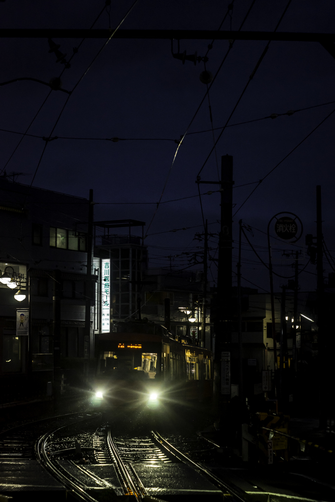 雨夜の日