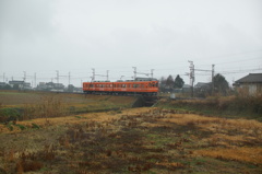 走る一畑電車
