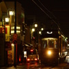 雨の夜に