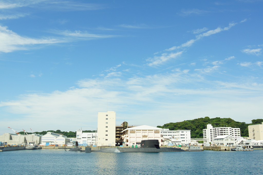 青と潜水艦