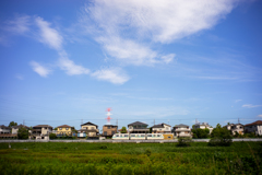 ユーカリが丘の夏景色