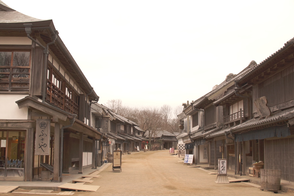 江戸の町並み
