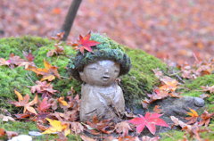 紅葉の髪飾り