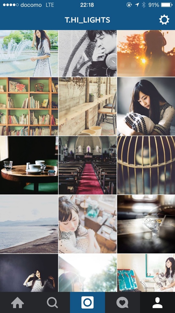 インスタはじめました