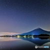冠雪と星空と…
