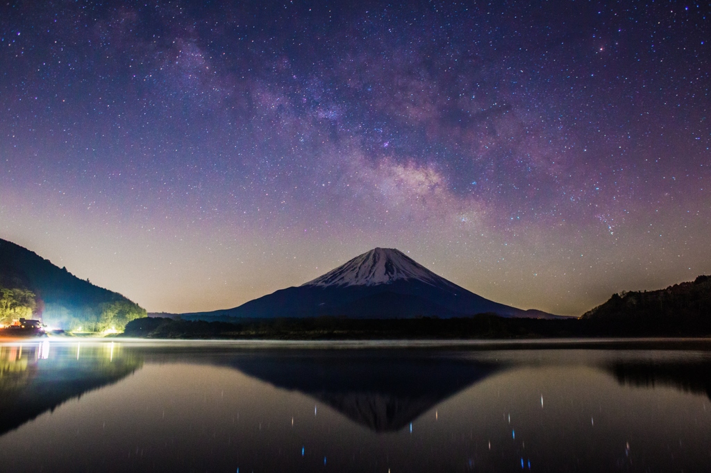 富士星景