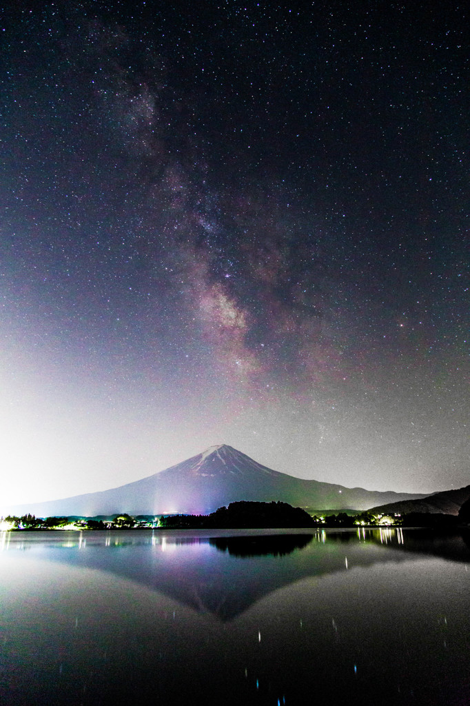 立ち昇る天の川