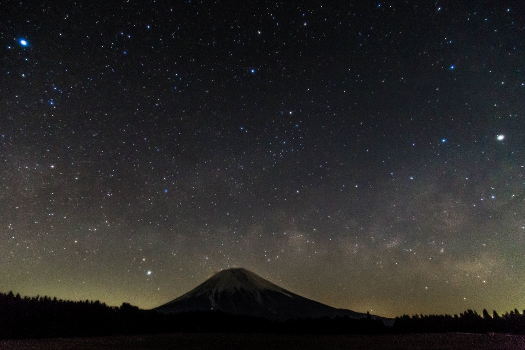 富士星景