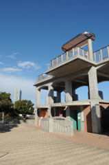 野毛山公園の展望台
