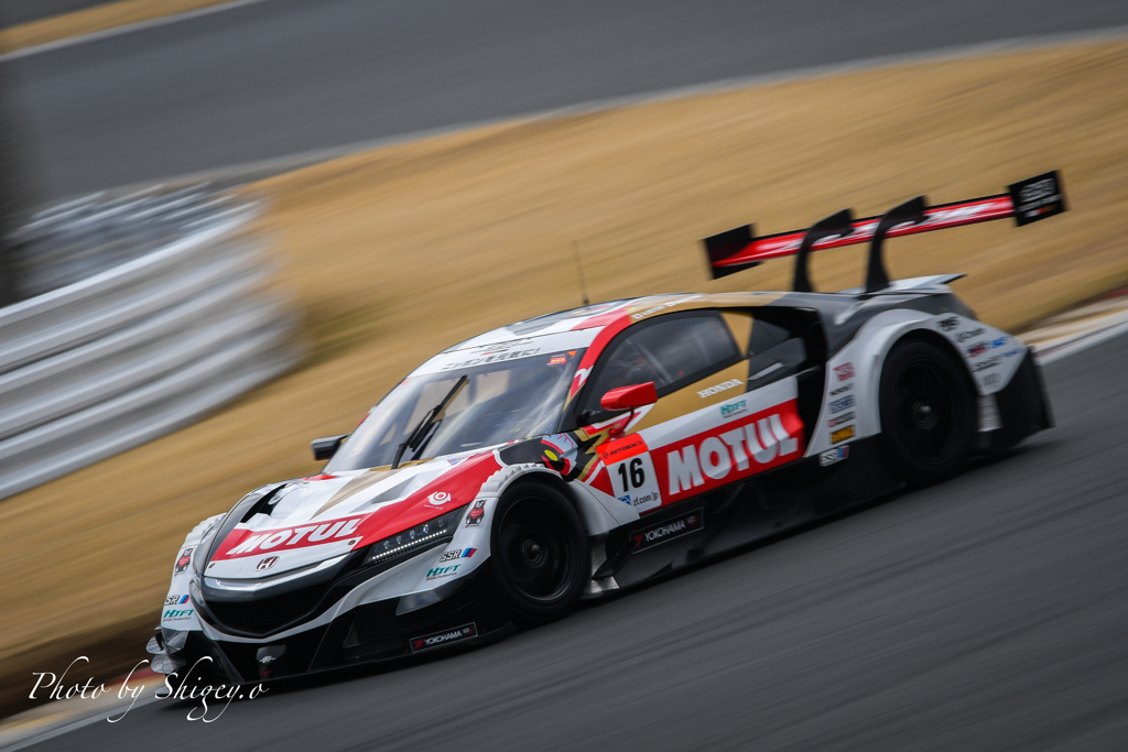 SUPER GT 公式テスト(16号車)HONDA