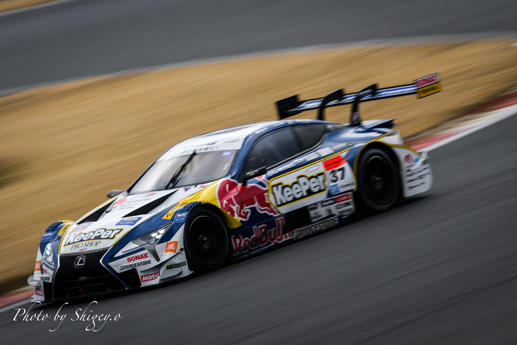 SUPER GT 公式テスト(37号車)LEXUS