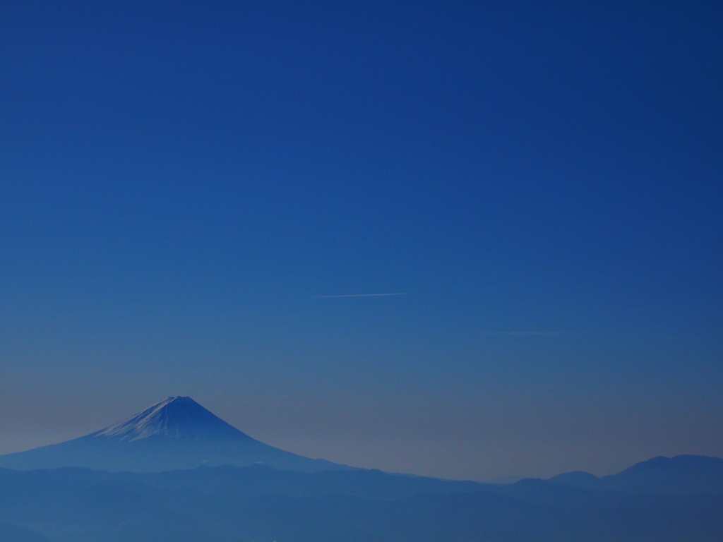 青と白
