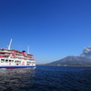 潮風を浴びて