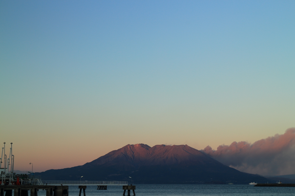 いつもの夕景