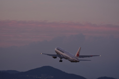 夕日に2