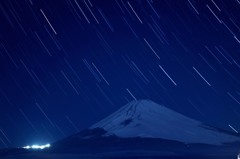 富士に注ぐ光
