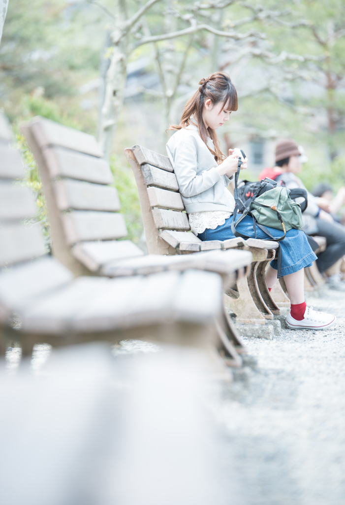 portrait# camera girl