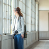 portrait# camera girl