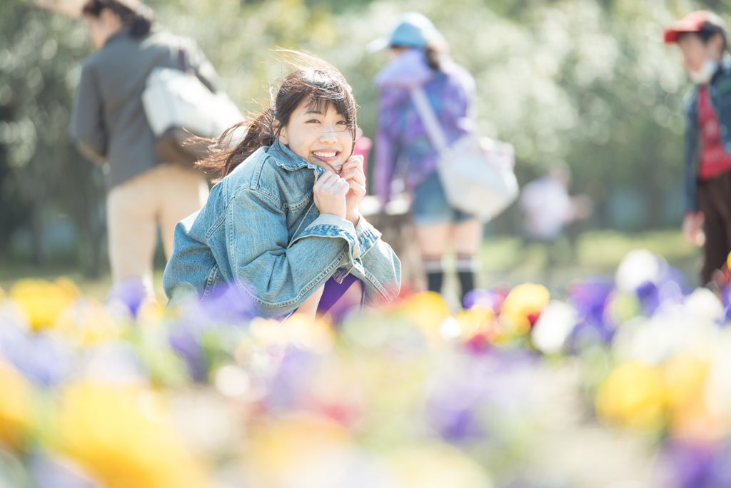 portrait# colorful smile