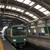江ノ島電鉄　藤沢駅。