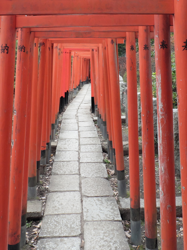 鳥居。