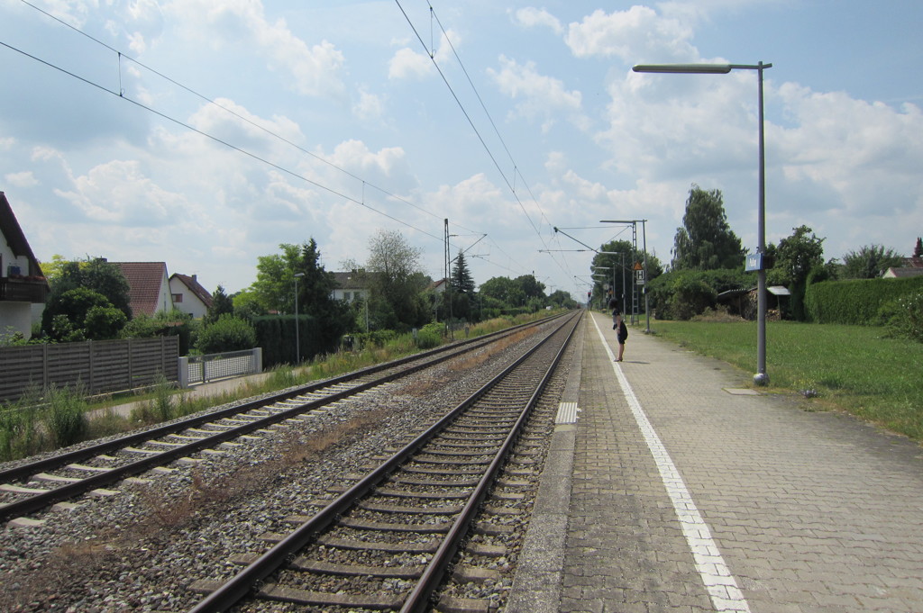 とあるドイツの田舎の駅。