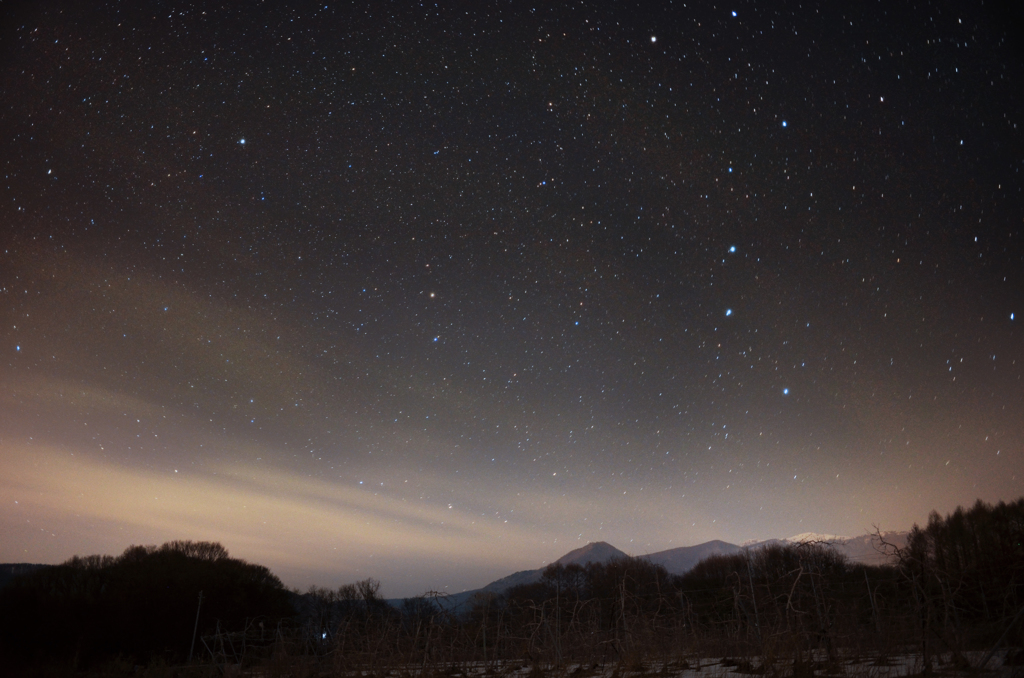 地元の星空