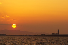 綺麗な夕日２