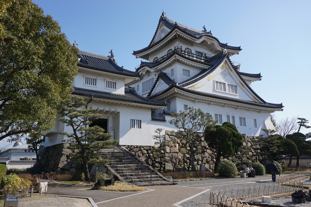 岸和田城