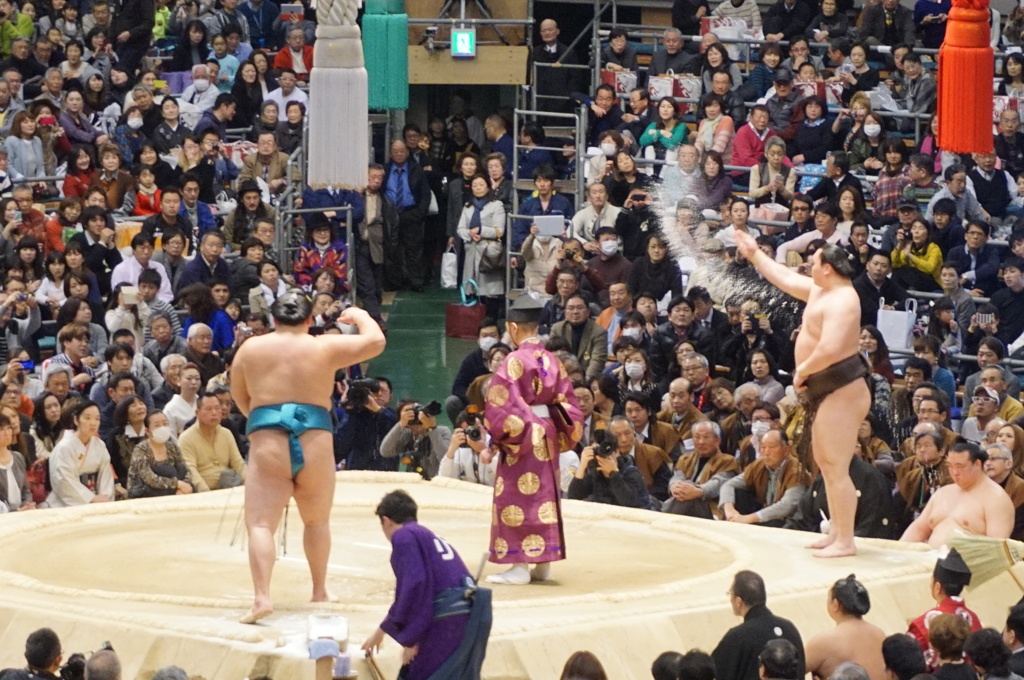 横綱 白鵬　結びの一番