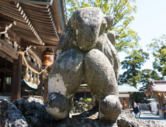 筑波神社にて