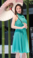 ソニーブースにて。