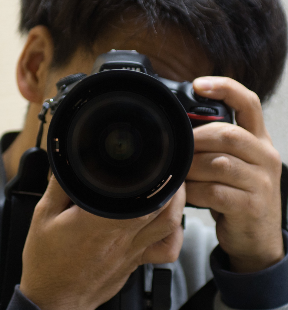 ベルボン　一脚自撮りテスト