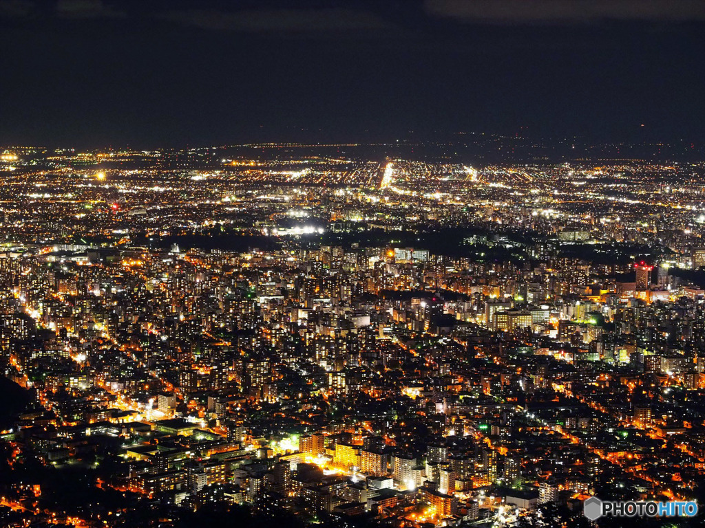 札幌の夜景