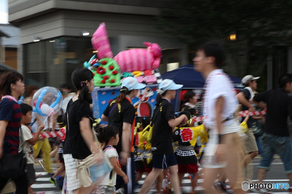 可愛いお神輿