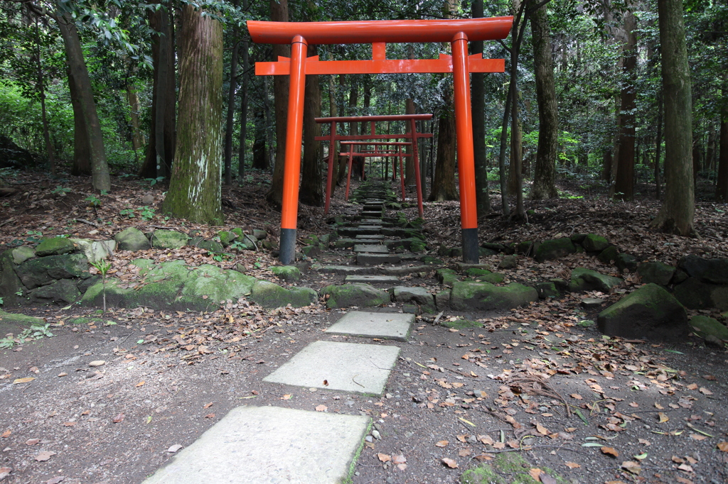 鳥居始まりだとこんな感じ。