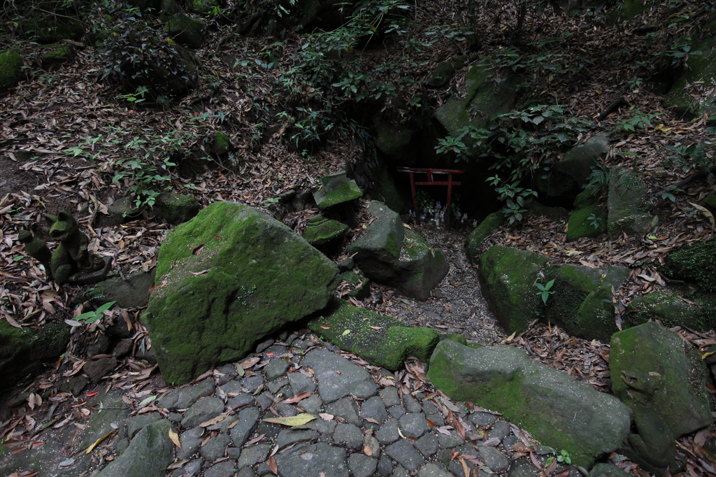 稲荷神社裏全景