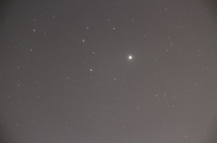 長時間露出で星空撮影。